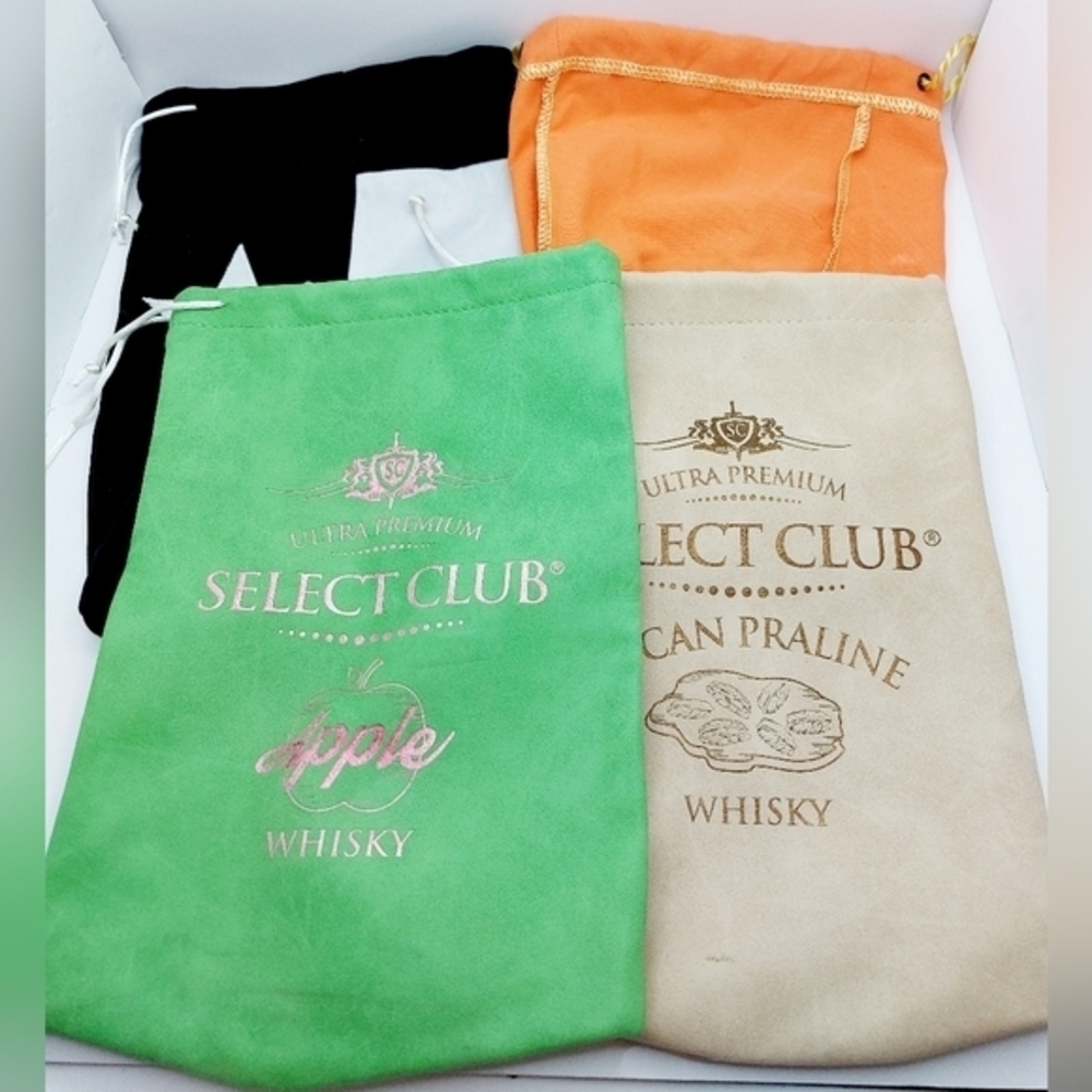 Lot of 4 Texas Whiskey Bags‎